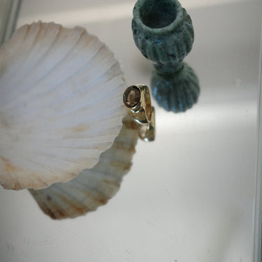 Milano Smoked Quartz Ring