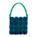 Green Chainmail Mini Tote Bag