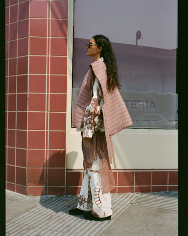 The model is 173 cm and wearing size S 