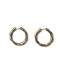 Cerchio Bronze Hoop Earrings