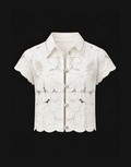 Jardin Cropped Shirt