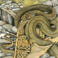 Able to shed their skin and be reborn as a more powerful being, the Cuélebres are a symbol of the earth’s fertility.
