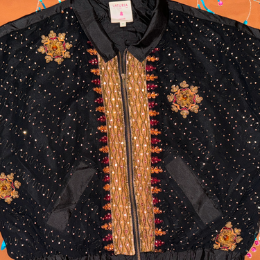 Tarari Black Bomber Jacket
