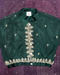 Tarari Deep Green Bomber Jacket