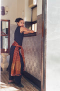 Lakhabhai Valabhai / Merino Wool Bandhani Stole 003