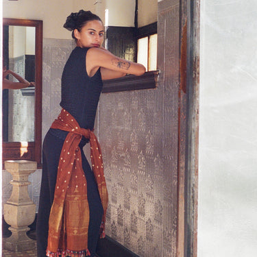 Lakhabhai Valabhai / Bandhani Stole 004
