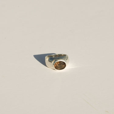 Milano Smoked Quartz Ring