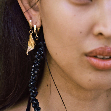 Black Peppercorn Earring