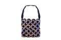 Blue Chainmail Mini Tote Bag
