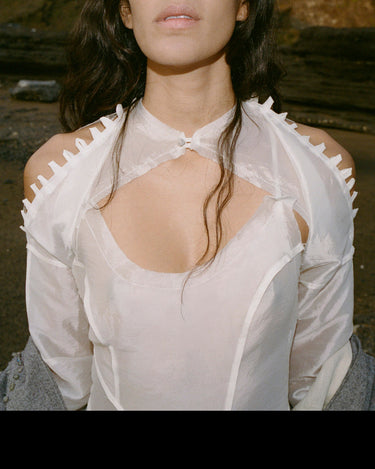 The model is 173 cm and wearing size S