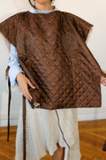 Upcycled Quilted Poncho