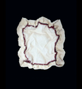Nette Fine Cotton Scarf / Rust