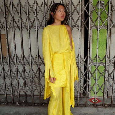 Awan Long Sleeve Shoulder Tunic