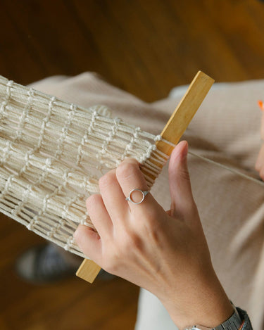 asturian fishing net weaving tecnique
