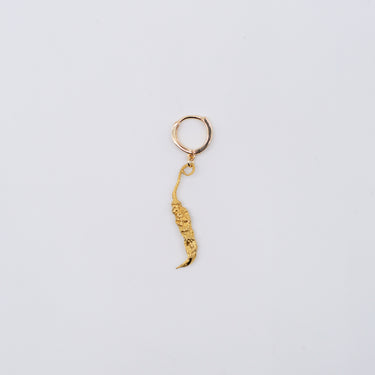 Gold Chili Earring