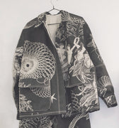 cuelebre cotton canvas navy jacket front