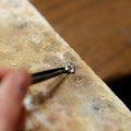 wax curving recycled silver