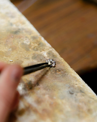 wax curving recycled silver